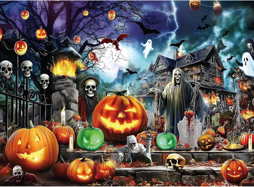 Halloween 500 pieces puzzle - 500,