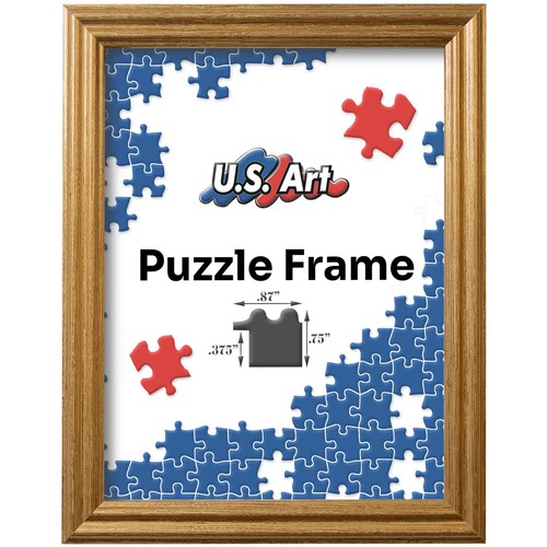 Honey gold puzzle - puzzle, frame