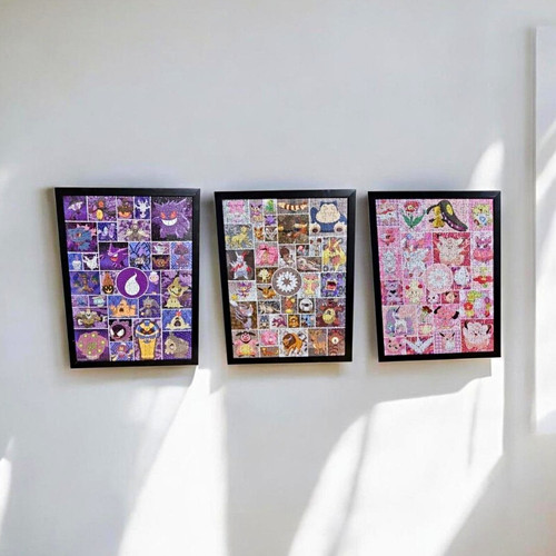 Pokemon wall art triptych - wall,