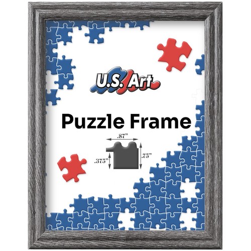 Barnwood gray puzzle - gray,