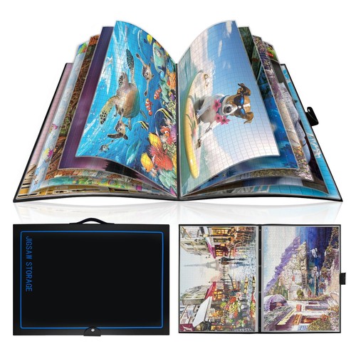 Jigsaw puzzle storage - puzzle,