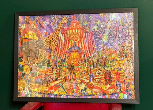 1000 piece circus jigsaw - circus,